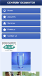 Mobile Screenshot of centuryecowater.com